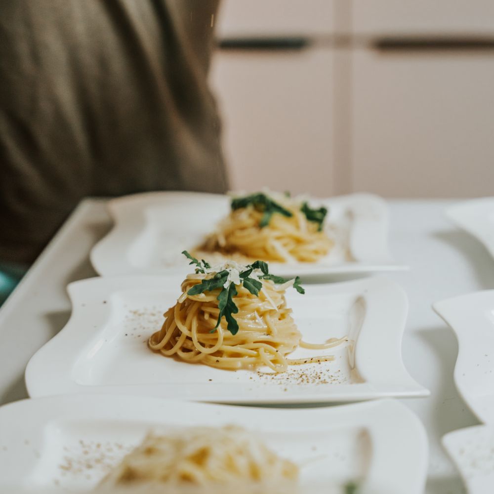 Pasta cacio e pepe