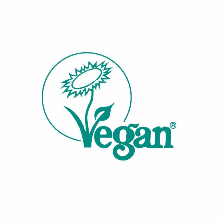 Die Vegan-Blume der britischen Vegan Society