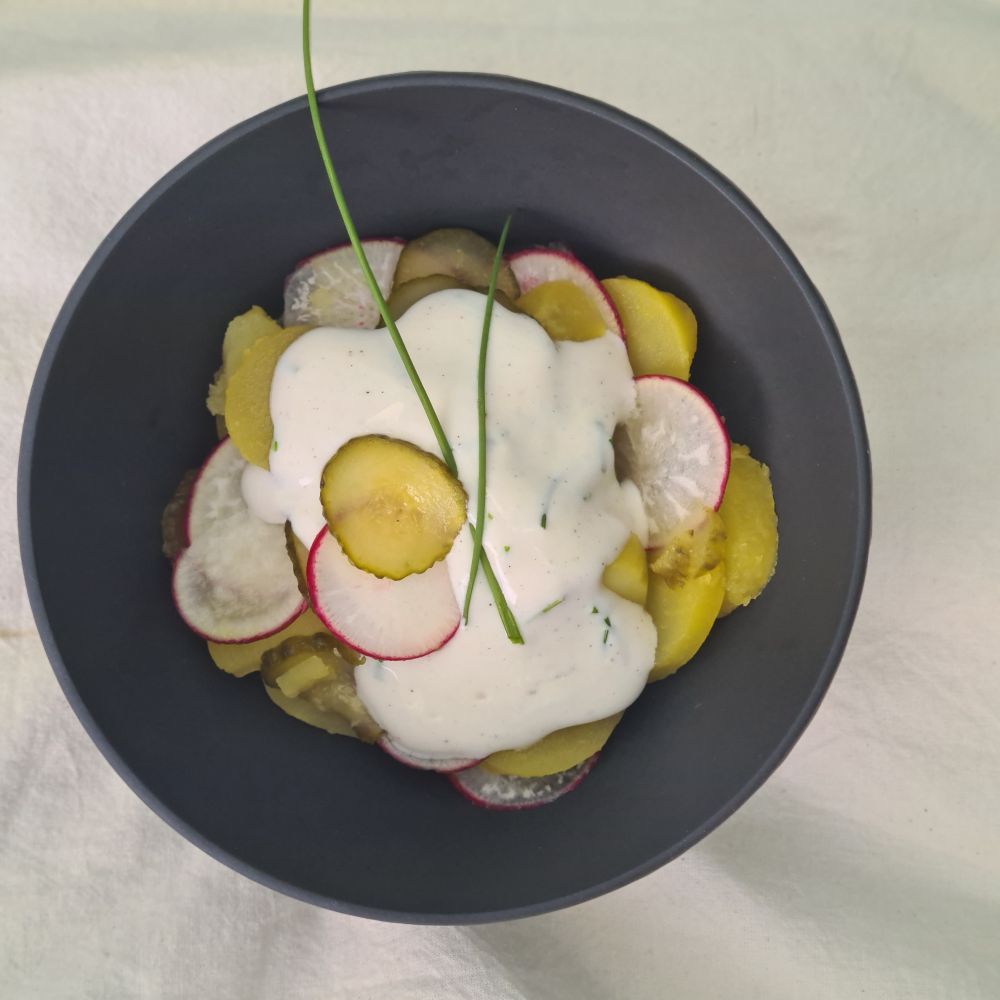 Kartoffelsalat mit Mayodressing