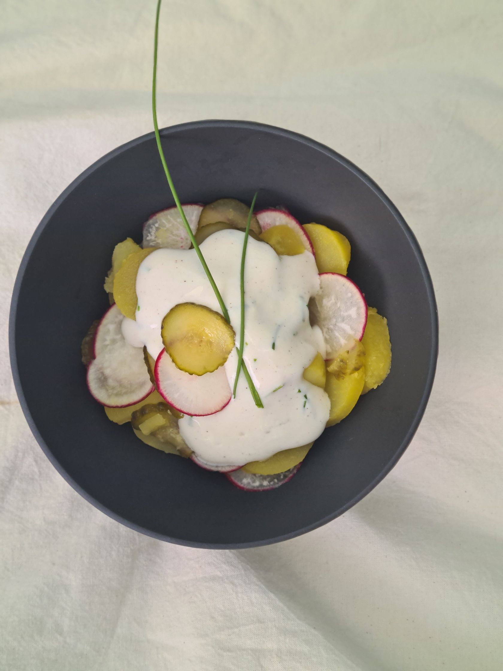 Kartoffelsalat mit Mayodressing