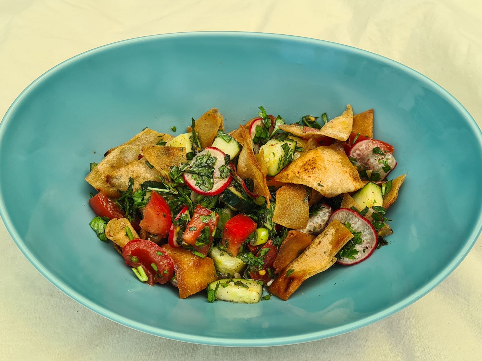 Fattoush - libanesischer Brotsalat