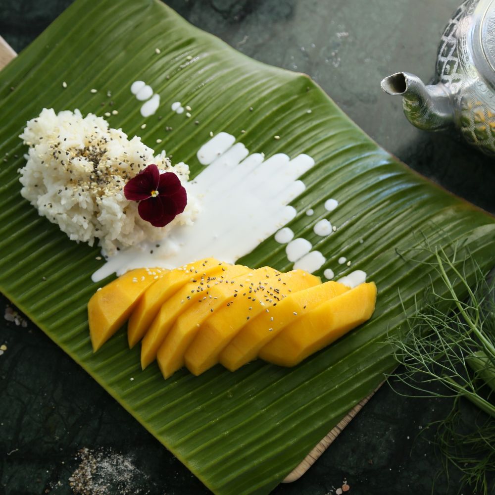 Sticky Rice mit Mango